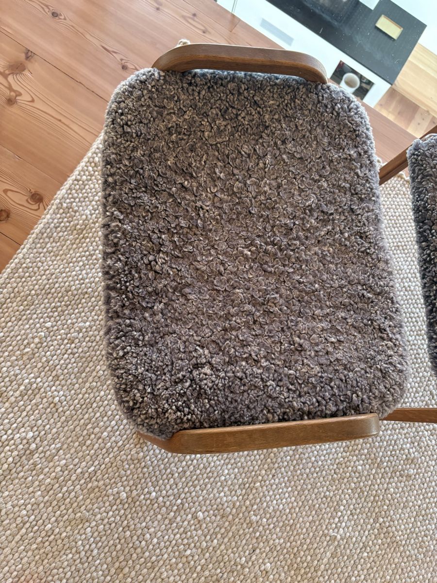 Swedese Poltrone: Swedese Lamino Sessel mit Hocker   – Usato da Zuoz venduto da stumholm 2