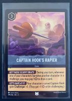 Lorcana FOIL CAPTAIN HOOK'S RAPIER 199/204 EN-3 Uncommon