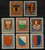 1918-1920, J10-17**, 3 Serien postfrisch (15410)