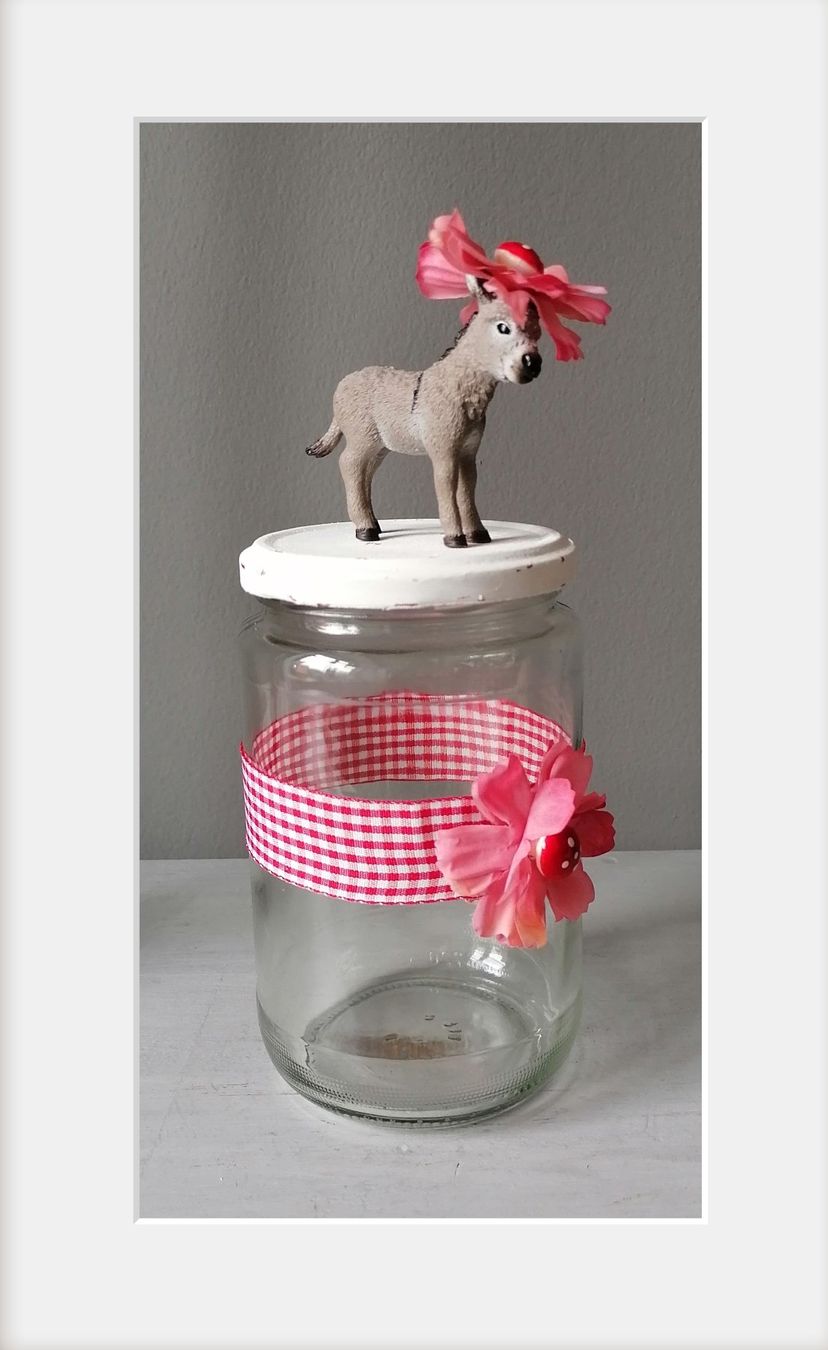 Tutte le decorazioni: Vorratsglas mit Esel von Schleich – Nuovo (secondo la descrizione) da Wallisellen venduto da Muggeli1970