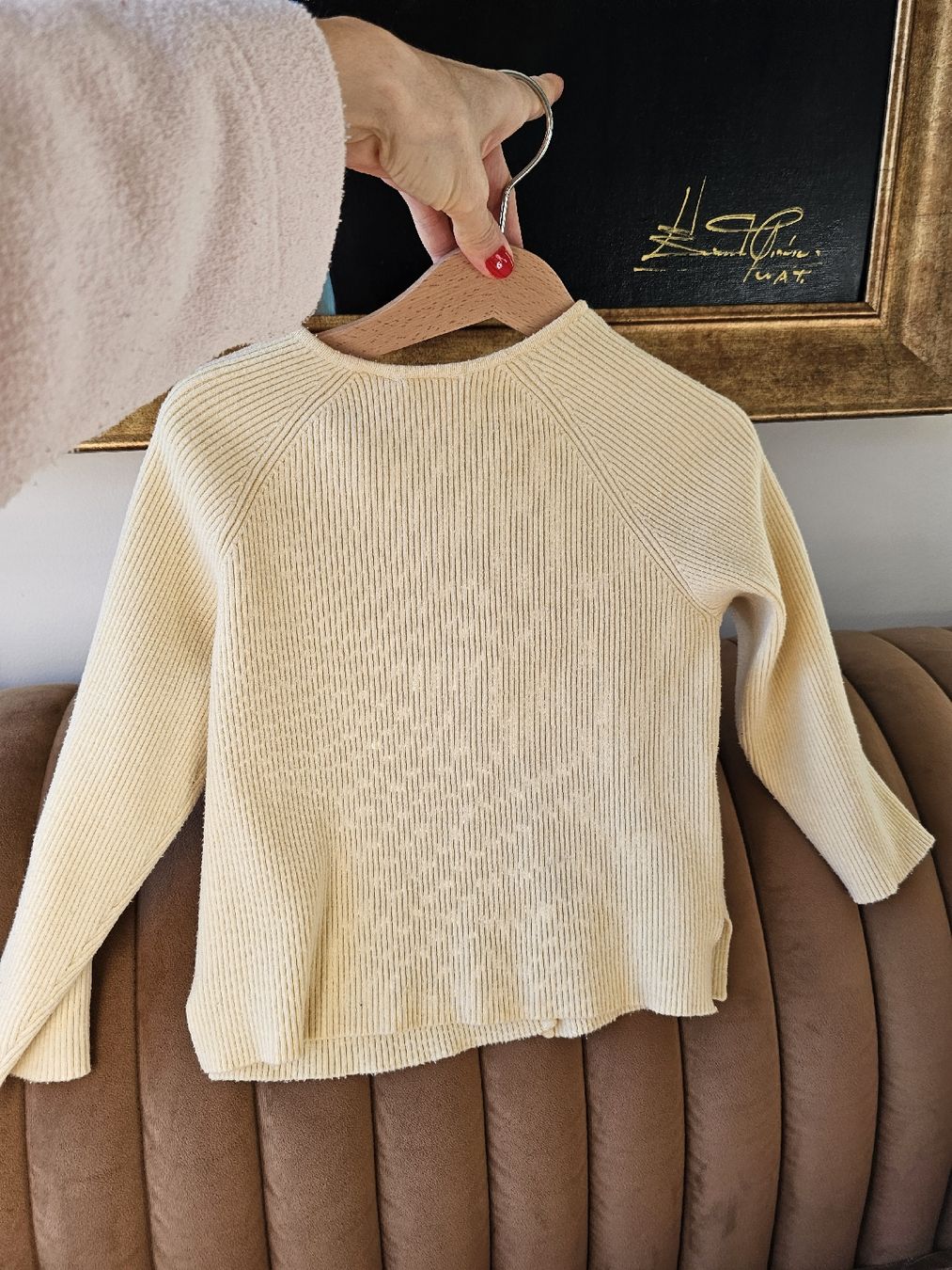 Zara Giacche & Cappotti: Zara Yellow Cardigan – Usato da Cologny venduto da Selin34 3