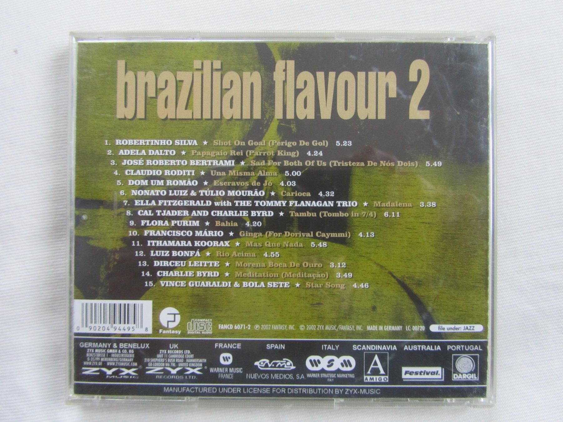 CDs: BRAZILIAN FLAVOUR 2 – Gebraucht aus Seengen von mikelele 1