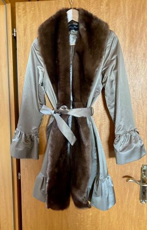 Manteau Col Fourrure taille 38