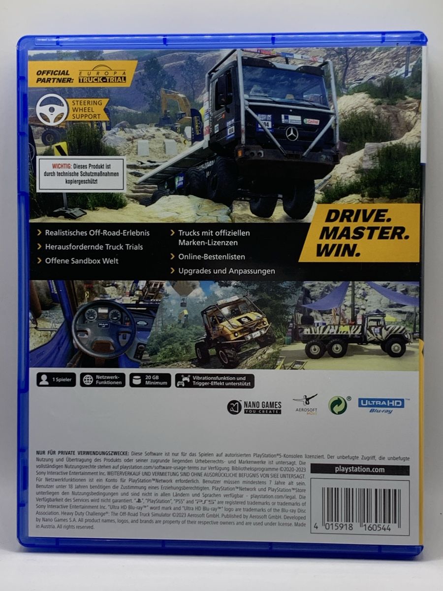 Sony Spiele: HDC Heavy Duty Challenge - PS5 – Gebraucht aus Ostermundigen von RG-Collector 1