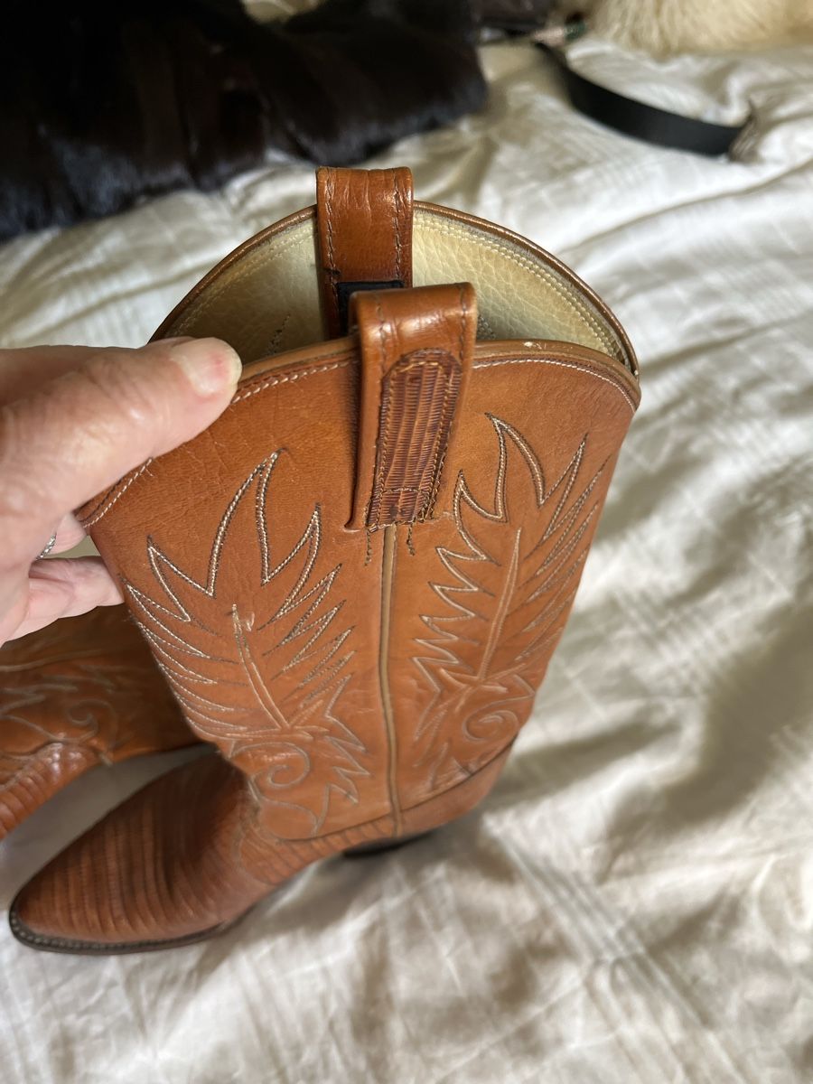 Damenschuhe: Bottes de Cowboy authentiques, Taille 36/2 – Neu (gemäss Beschreibung) aus Crans VS von Vera3014 4