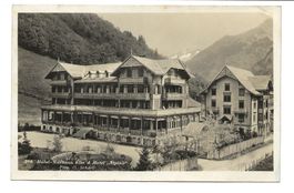 Elm (GL) Hotel Kurhaus Elm und Alpina - echte Foto-AK - 1929