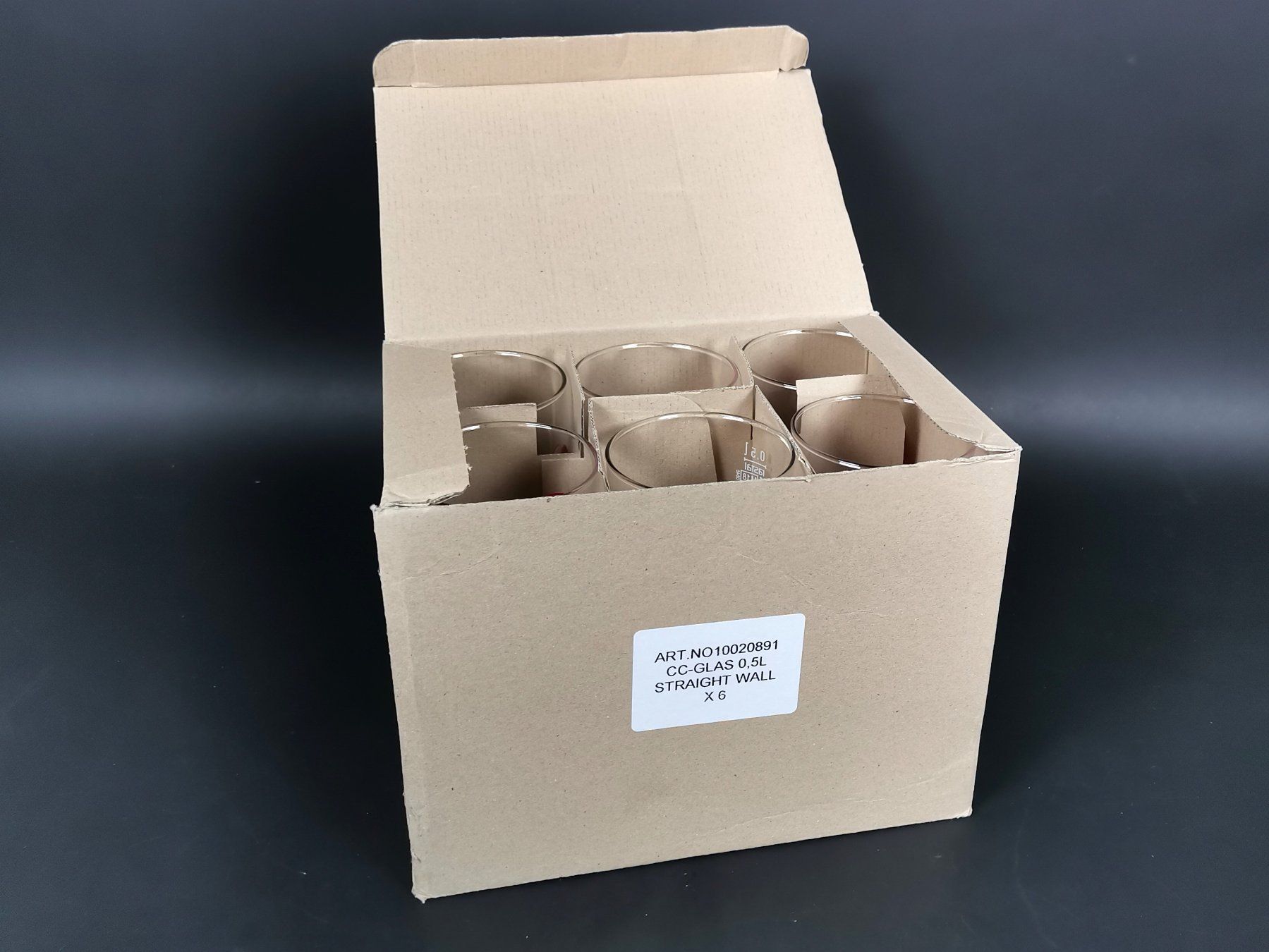 Coca-Cola Bicchieri: 6x COCA COLA Gläser 0,5L – Usato da Schaffhausen venduto da Restwert_SH