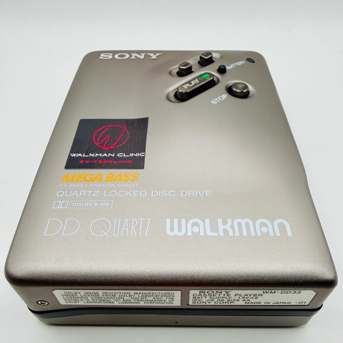 Sony Tragbarer Mediaplayer: Sony Walkman WM-DD33 silber #315 – Gebraucht aus Vorderthal von WalkmanClinic 3