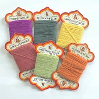 Stopfwolle Flicken Mercerie Upcycling visible mending Set 1