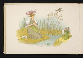 Kinderbuch: Kreidolf Blumen-Märchen mit Lithos, 1925