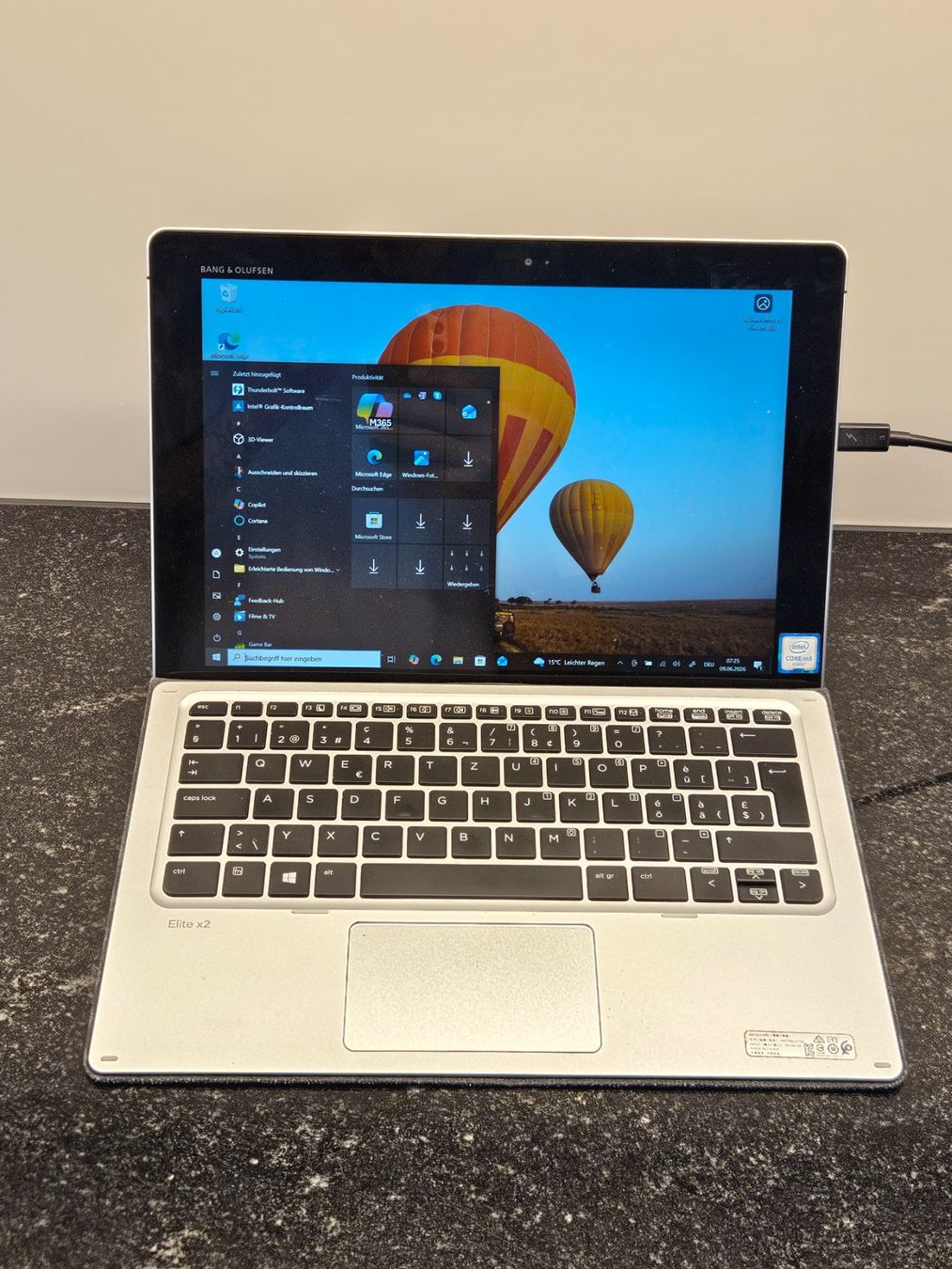 Hewlett Packard Notebook: HP Elite x2 1012 G1 - inkl. Dockingstation – Usato da Hinwil venduto da 97 1