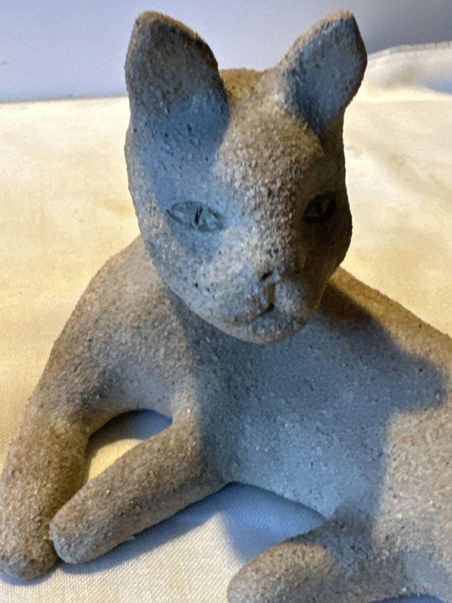 Statuette: Katzenfiguren-Set, Keramik, 3-teilig, Herbstdeko – Usato da Zürich venduto da Chaeffeler 7