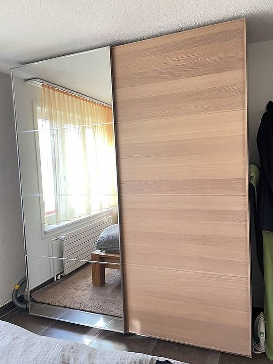 Wunderbar Pax Kleiderschrank Schiebetueren Spiegel Bildbellina4644