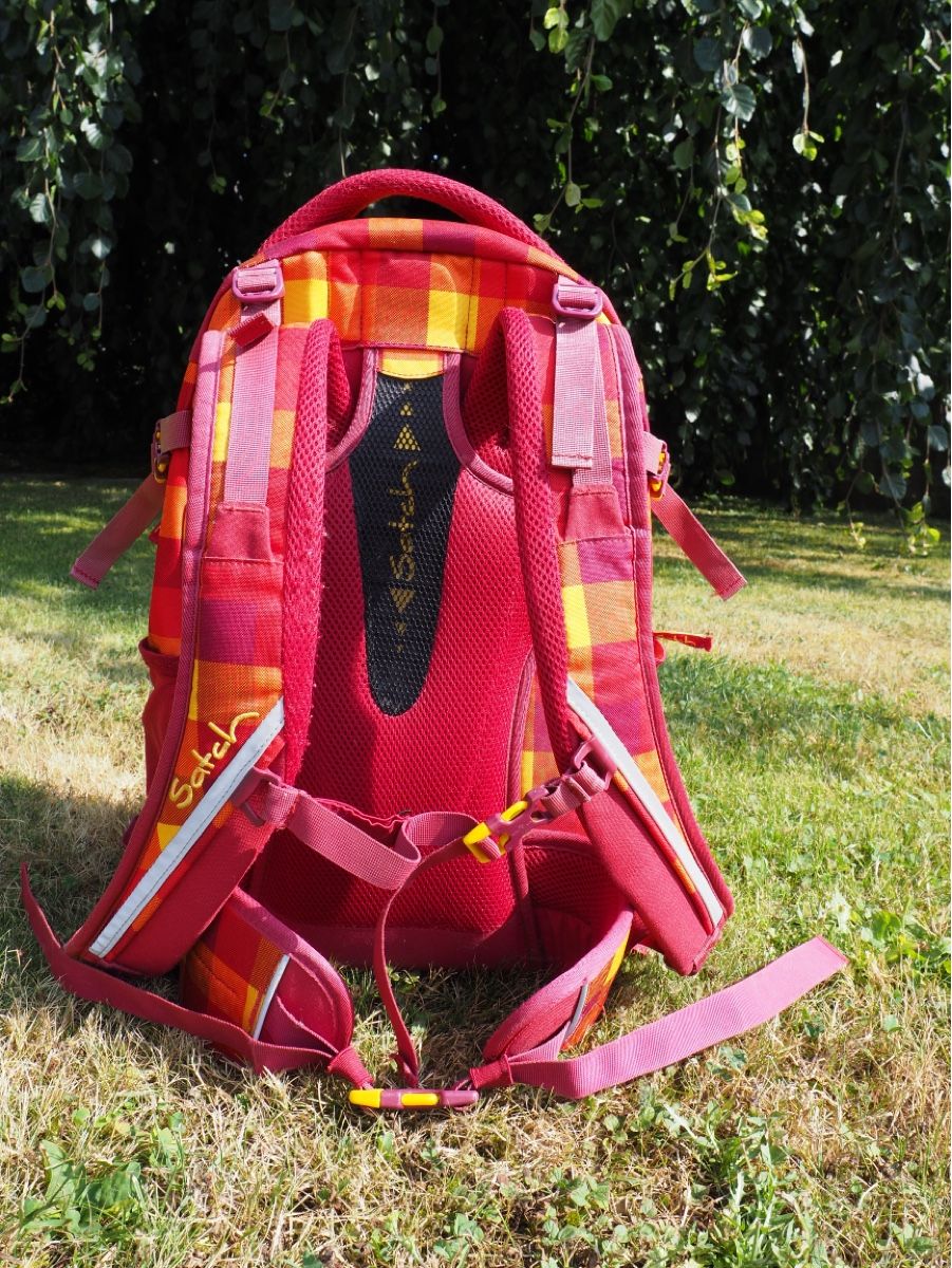 Satch Kindertaschen: Satch Schulrucksack rot, orange, gelb – Gebraucht aus Nottwil von sil_tn5k 2