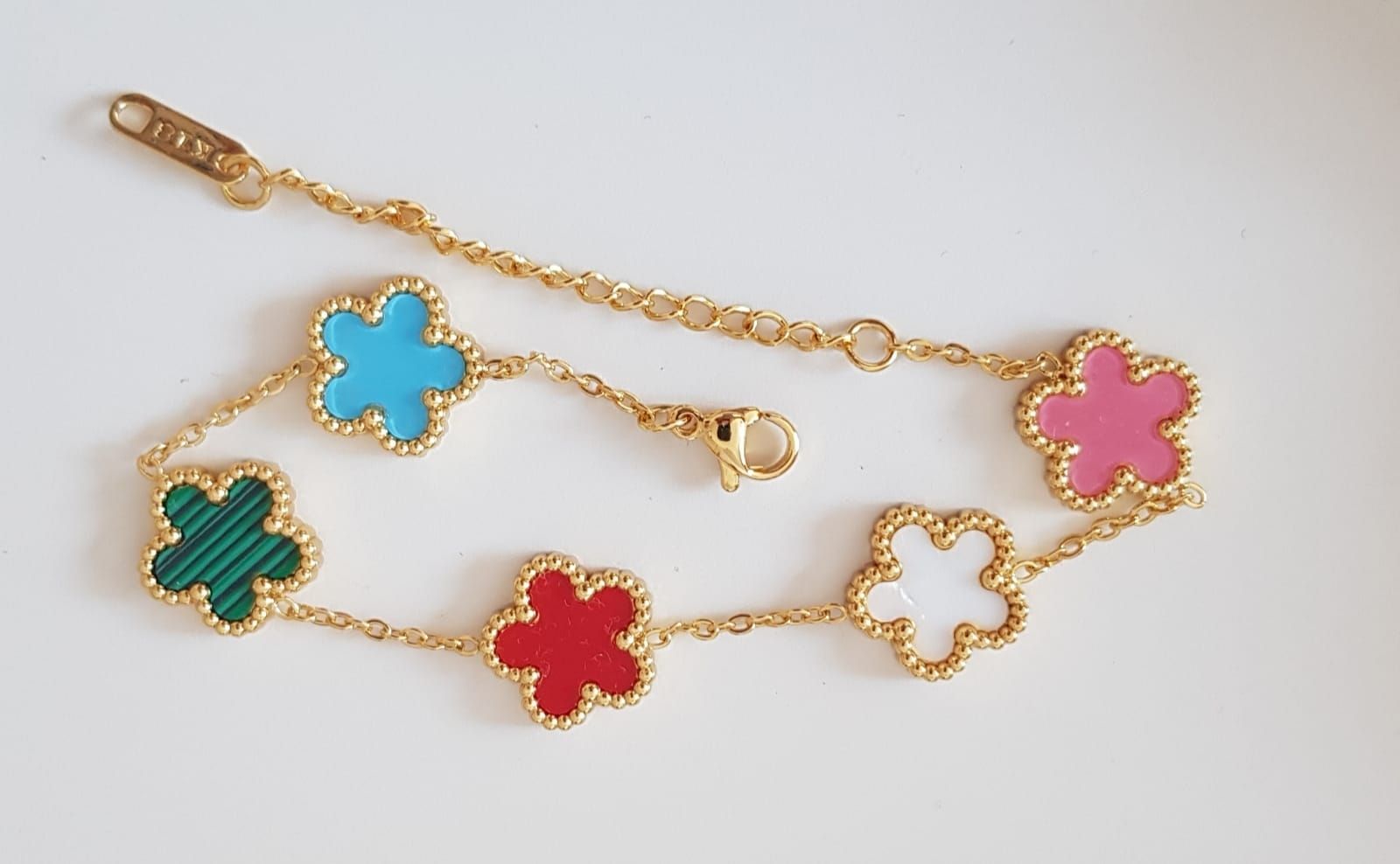Bracciali & Braccialetti: Bracelet trèfle multicolore neuf – Nuovo (secondo la descrizione) da Versoix venduto da aline_b 1