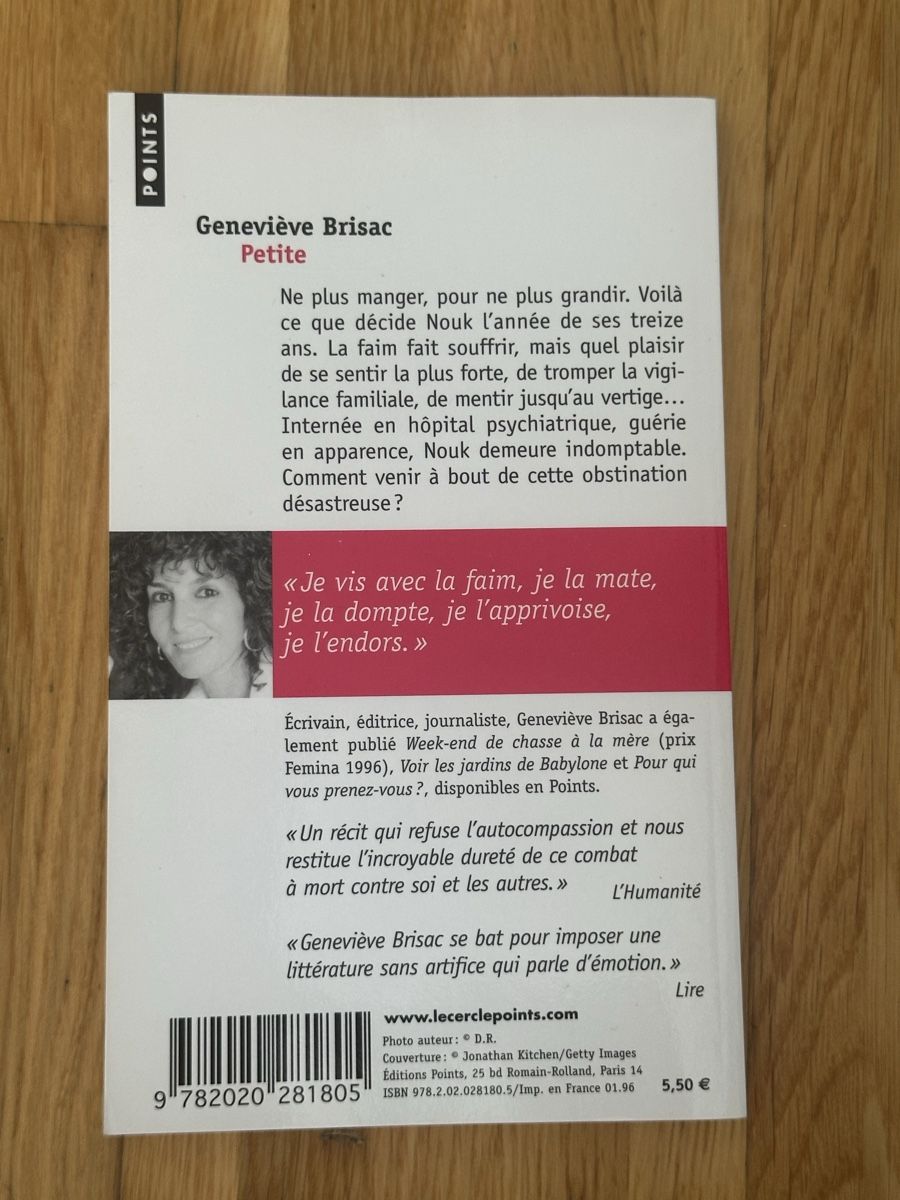 Libri: Livre "Petite" de Geneviève Brisac – Nuovo (secondo la descrizione) da Clarens venduto da Riviera_Friperie 1