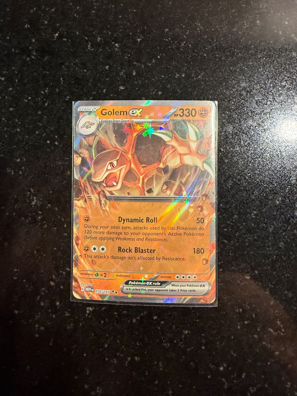 Pokémon Carte collezionabili: Golem EX - Seltene Pokemon Karte – Nuovo (secondo la descrizione) da Zürich venduto da EL1992