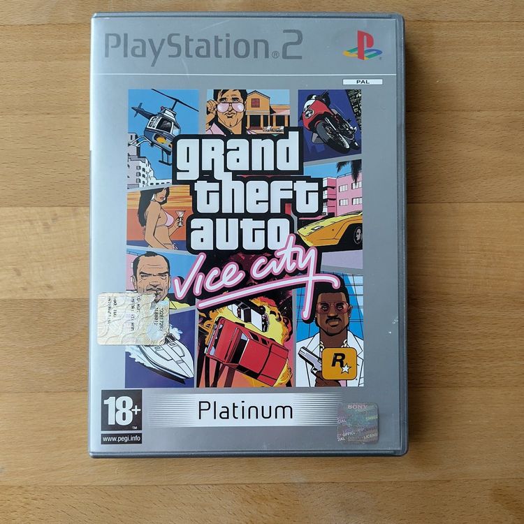 Grand Theft Auto Vice City GTA Playstation 2 PS2 Gebraucht In Grand Theft Auto Vice City Gta Playstation 2 Ps2