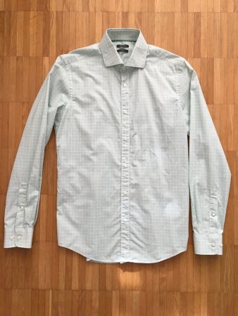Herrenhemd von ESPRIT, Gr. 39/40, Kariert, Slim Fit
