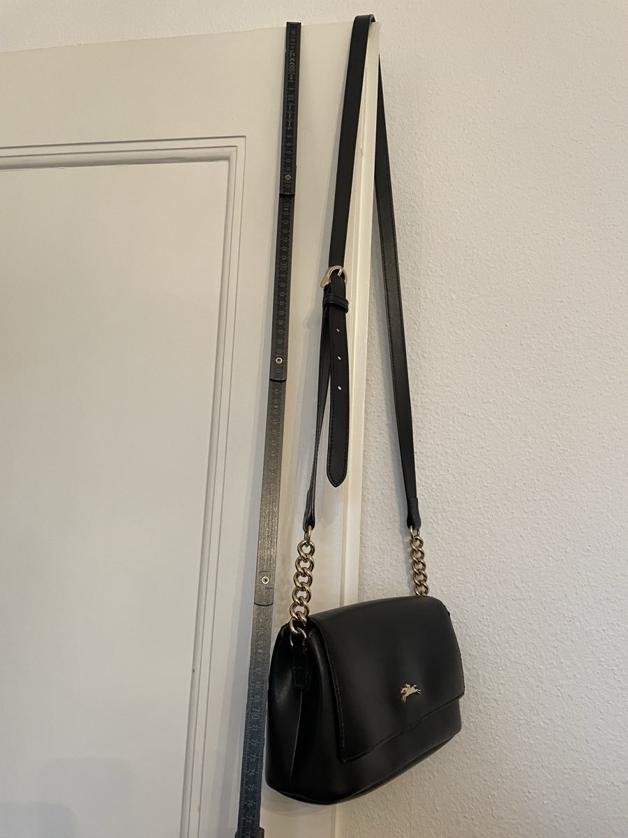 Longchamp Borse da donna: LONGCHAMP Honoré 404 Flap Black – Usato da Basel venduto da leluma 6