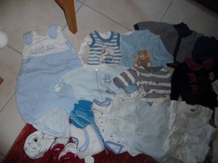 Bebe Kleiderpaket 50/56/62/68/74/80 fürs erste Jahr