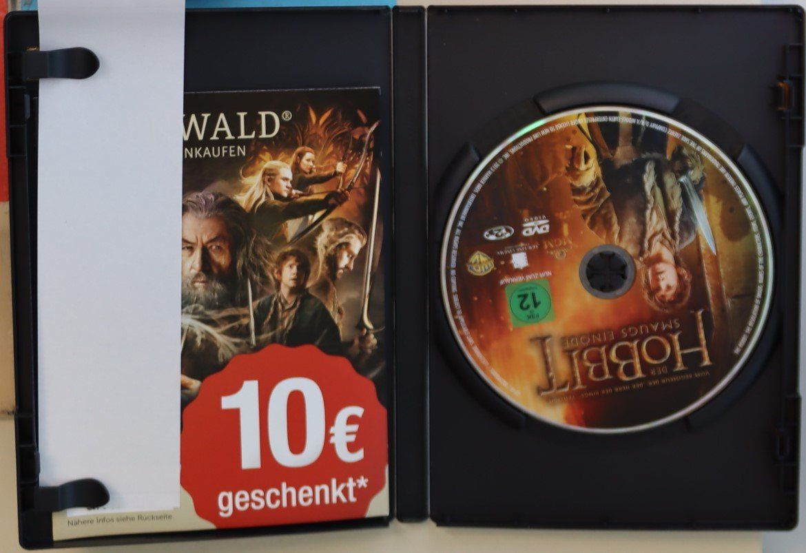 Tutti i DVDs: Der Hobbit Smaugs Einöde – Usato da Luzern venduto da CONTENTI 1