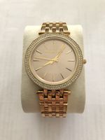Michael Kors Uhr Gold Damen mit Kristallen Top Zustand