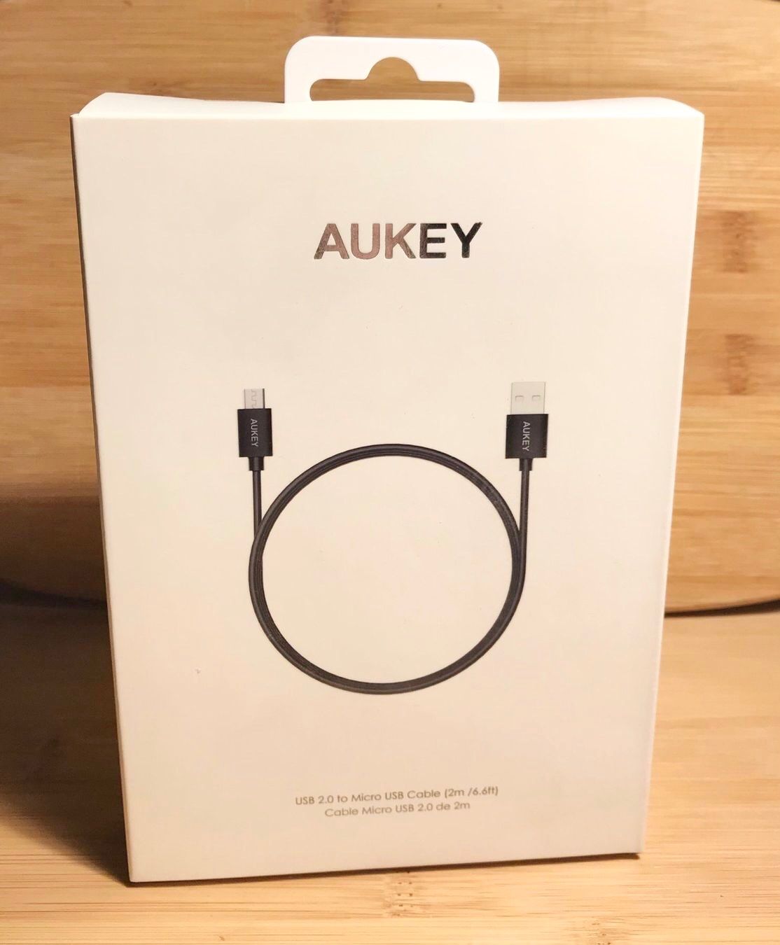 Kabel: Hochwertiges Aukey USB / Micro USB Kabel schwarz 2m NEU – Neu und originalverpackt aus Zürich von Glenfarclas15