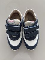 Pom D'Api Sneakers velcro white blue boys size 22