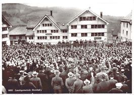 Landsgemeinde Hundwil um 1935-40