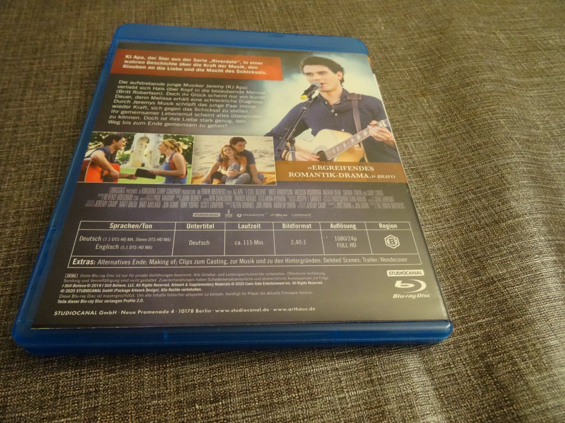 Alle DVDs: I Still Believe BLU-RAY – Gebraucht aus Olten von Disc-Verkauf 2