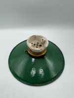 Vintage Emailschild-Lampe, Grün - Perfekt für dein Zuhause!