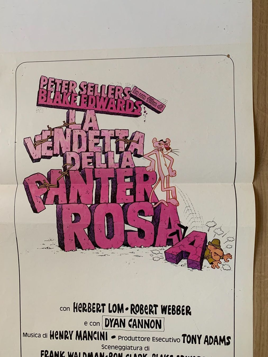 Foto & Immagini: Original Filmplakat Pantera Rosa – Usato da Bern venduto da Artbrokerswitzerland