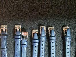 ⌚ Vintage Bulova Armband Lot | Lederarmbänder Konvolut