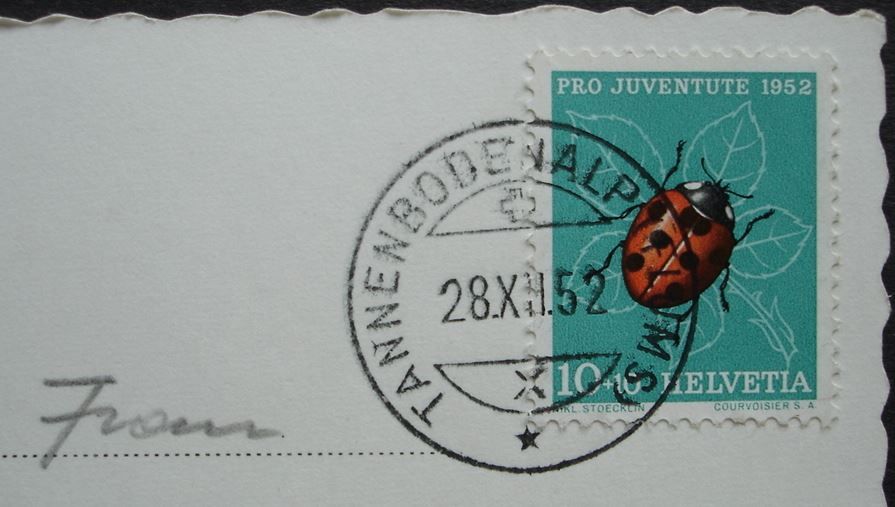 Cartoline postali: FLUMSERBERG Spitzmeilen und Weissmeilen – Usato da Jona venduto da philajona 1