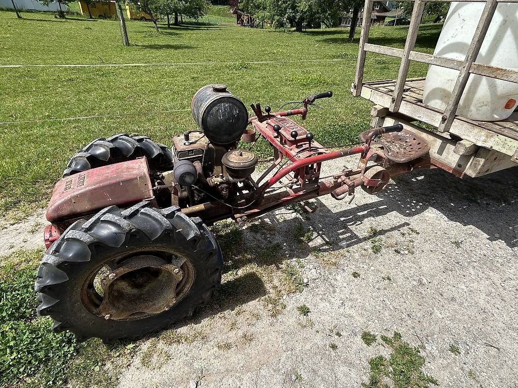 Aebi Trattori: Aebi AM53 Einachser mit Triebwagen und Spritzpumpe – Usato da Baar venduto da Jungle4 1