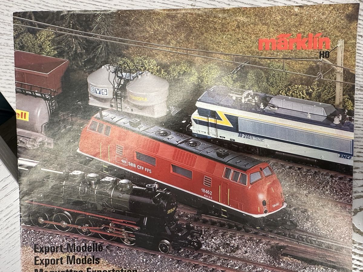 Märklin Modellini di ferrovie: Märklin 1988/89 Export-Modelle – Usato da Lupsingen venduto da New-Haven