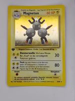 🧲 Pokémon Base Set – Magneton 1. Edition – Deutsch – WotC