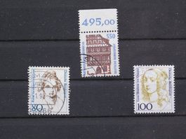 BRD 1994 Frauen der Deutschen Geschichte/ Sehenswürdig gest