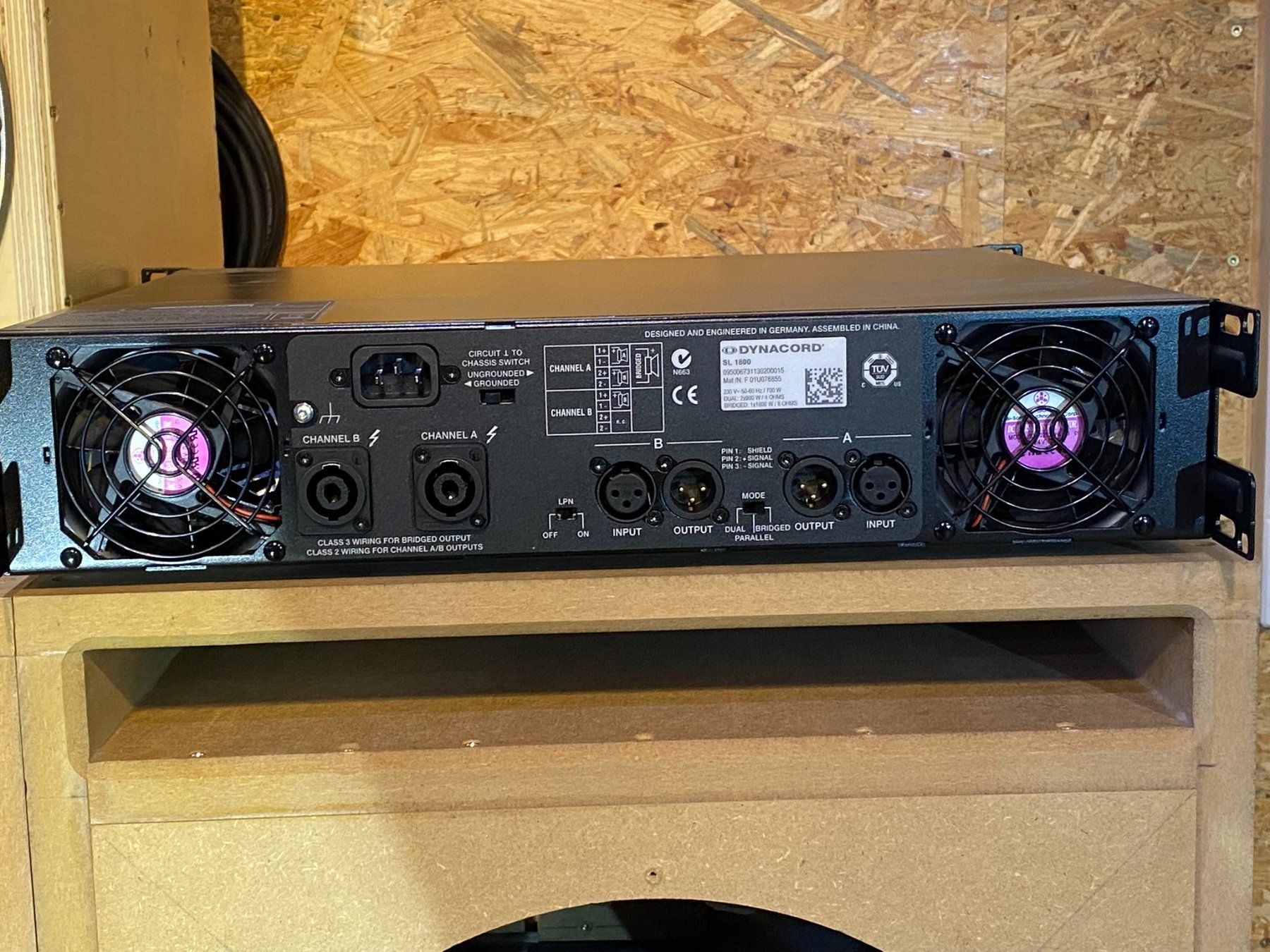 Dynacord Amplificatori: Dynacord SL1800 – Usato da Brügg BE venduto da Busima 1