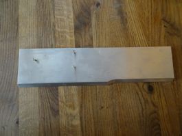 Inca Aluminiumplatte mit Schrauben für Hobelmaschine