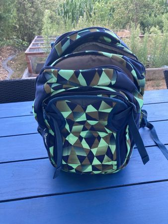Rucksack mit geometrischem Muster Marke Satch