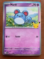 Pokemon Marill Holo 30 Jahre (Versand gratis)