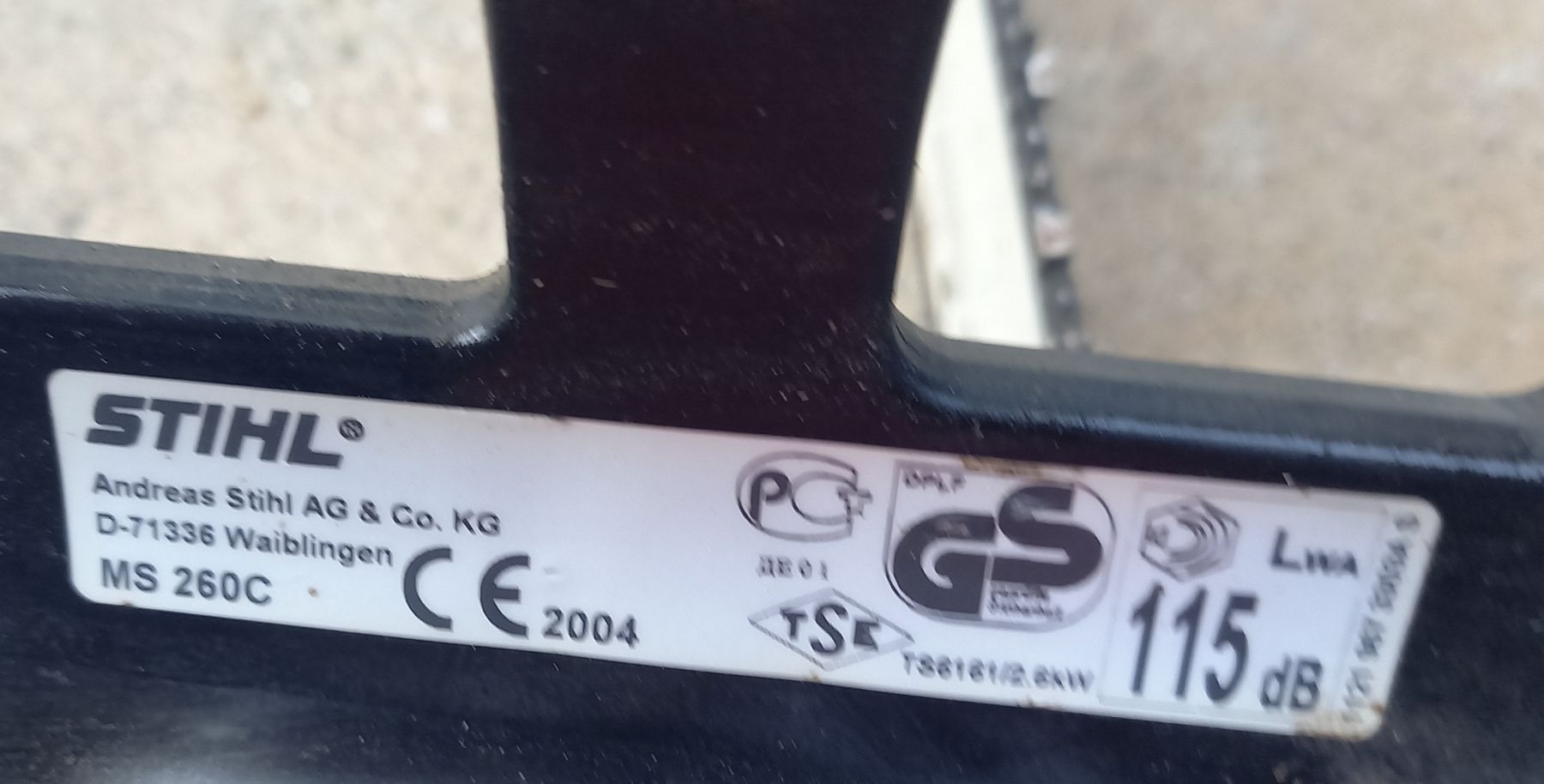Stihl Seghe: STIHL MS260 C – Usato da Grenchen venduto da HZG. 4