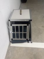 Hundetransportbox Aluminium leicht gebraucht 75x50x55cm