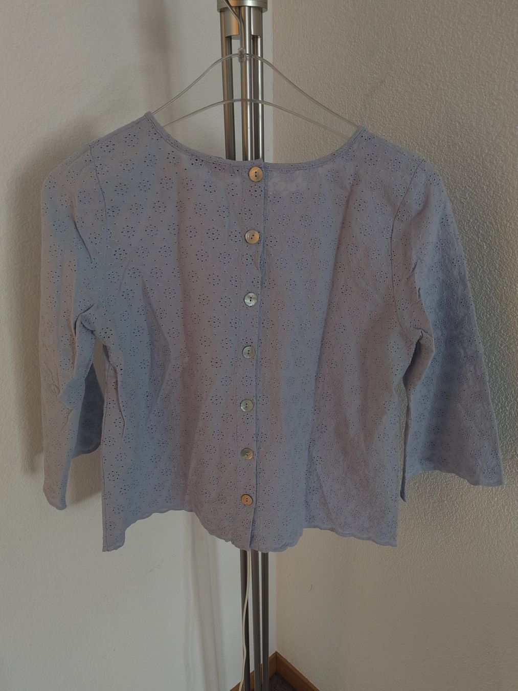 King Louie Camicette: King Louie Bluse hellblau Gr. 36 – Usato da Arbon venduto da Franca1979 3