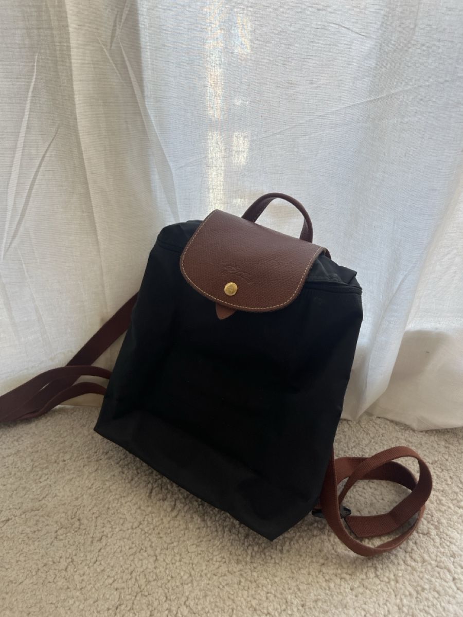Longchamp Sacs à dos: Longchamp Le Pliage Rucksack Schwarz – D'occasion à Zürich par lagoon23