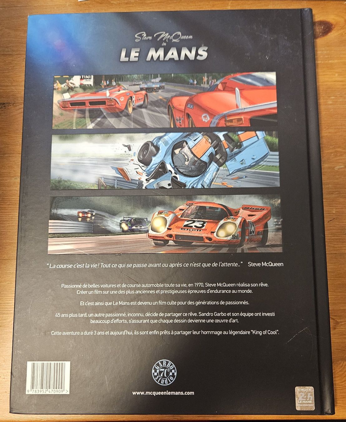 Fumetti: Steve McQueen in Le Mans N 1  E.O. (T.T.B.E.)  Sandro Garbo – Usato da Prévonloup venduto da bitume1975 2