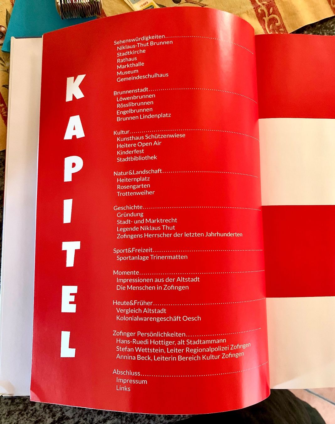 Libri: Das "Letzte" Buch über ZOFINGEN – Nuovo (secondo la descrizione) da Pazzallo venduto da 51chro74 3