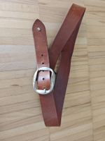 Gürtel Tommy Hilfiger Leder braun Grösse 85 cm im used look